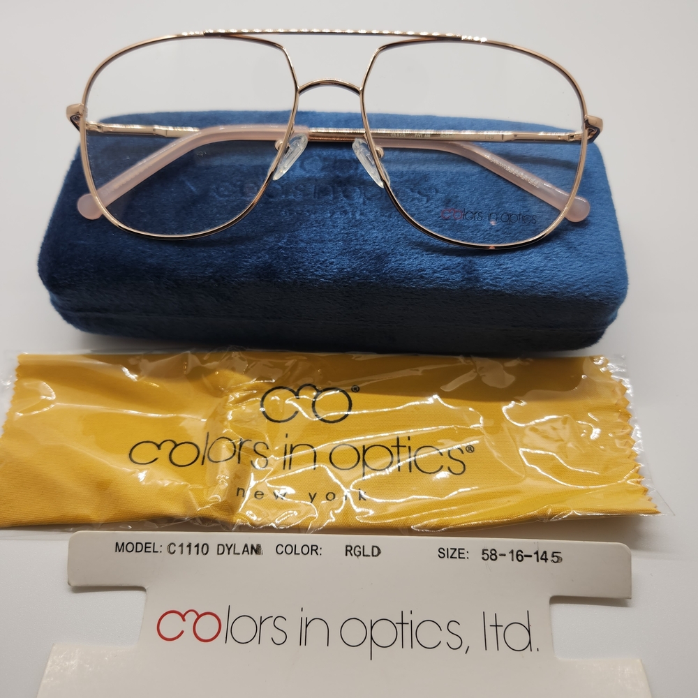 Gold Aviator Glasses